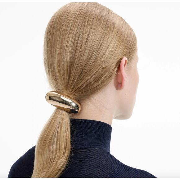 Self-Portrait Gold Bar Hair Cuff - Picture 1 of 6